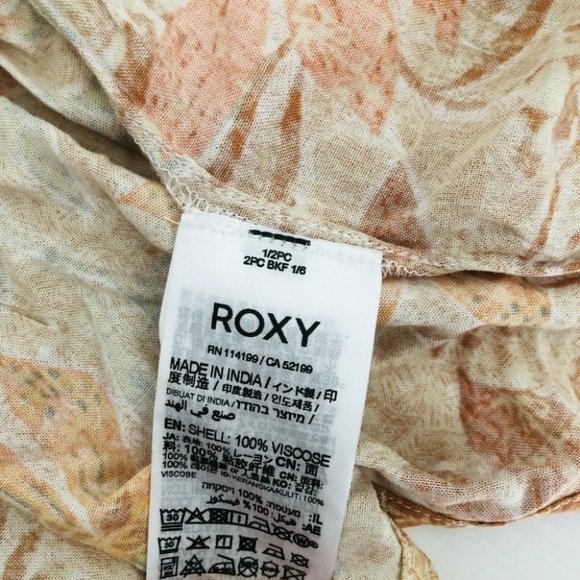 Roxy BNWT Slow Down Time Again Maxi Wrap Dress Women's Size Small RRP $109.99 - Picture 7 of 10